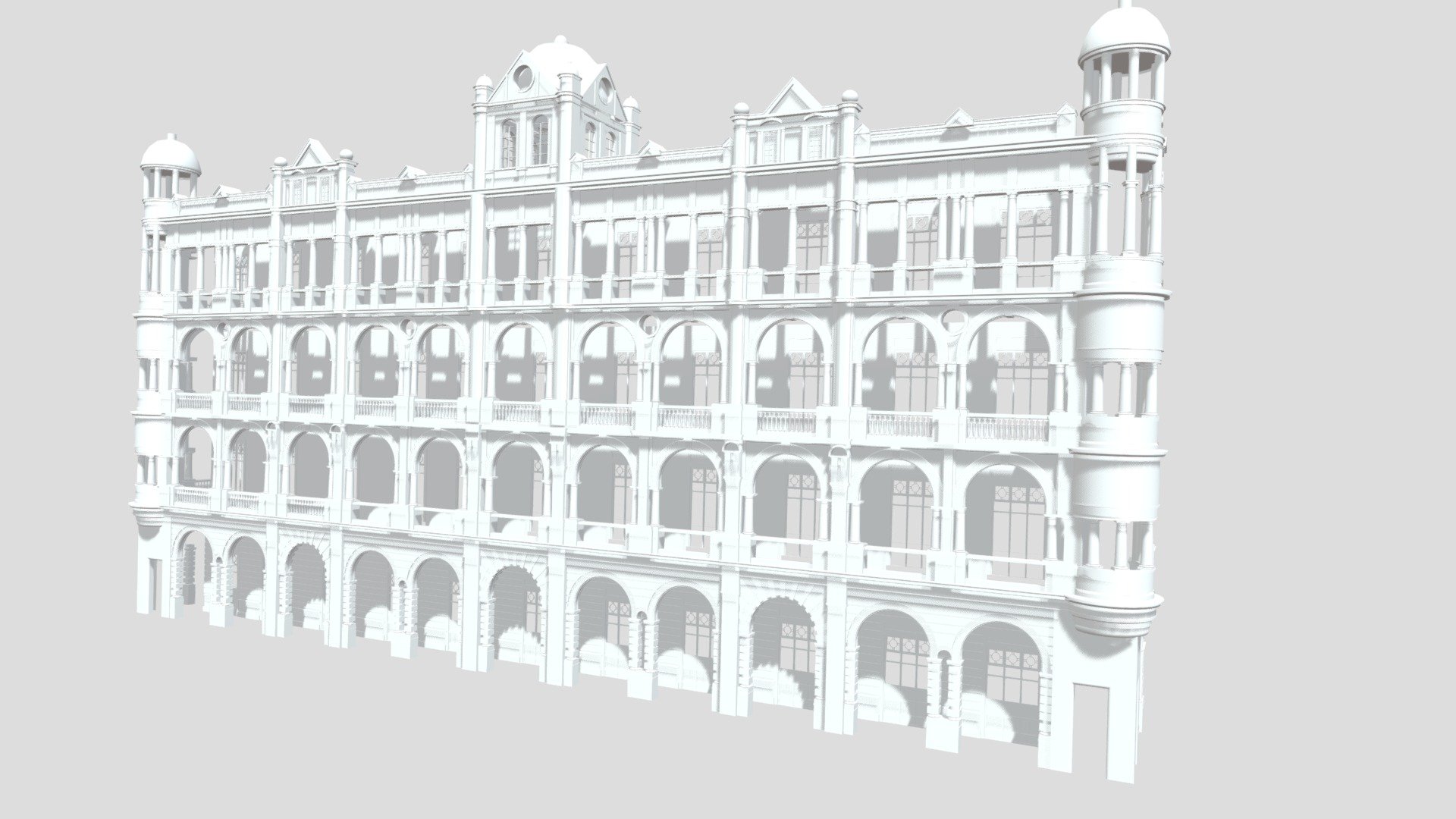 Prince Building Hong Kong 3D model by Artofmansai [07d5b1a] Sketchfab