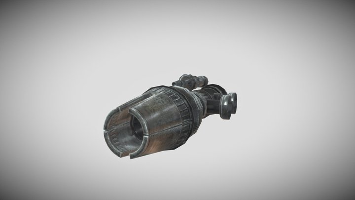 Fusion cannon – Kostenloses 3D-Modell STL