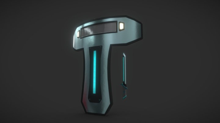 modern templar set 3D Model