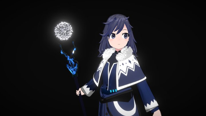 Some magical girl | Original work 3D Model