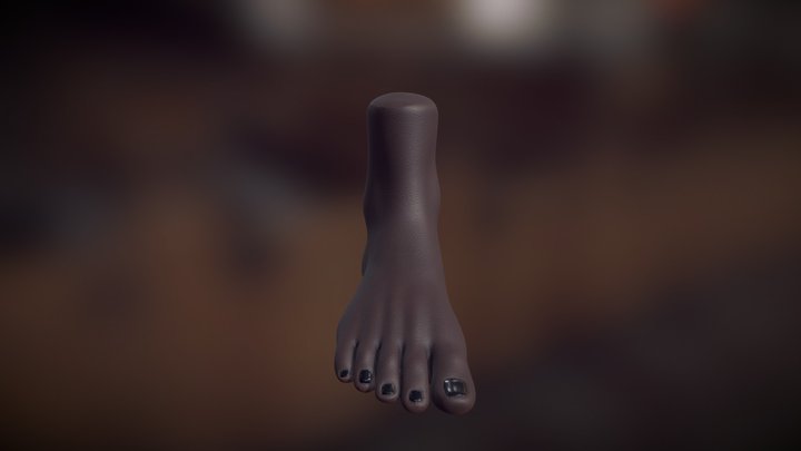 Foot Sculpt #1 3D Model