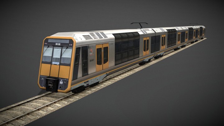 Tangara Sydney Trains T set 3D Model