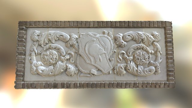 New Life Fellowship Terracotta Panel #3 3D Model