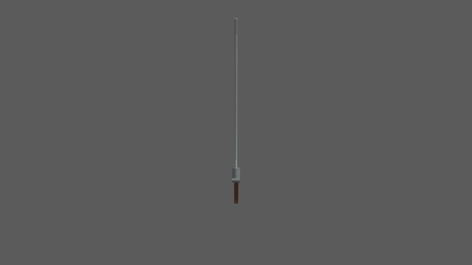 Low Poly Curved Sword - Download Free 3D model by BasileosKomnenos ...