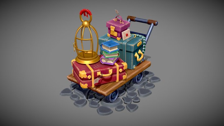 Harry potter Stuff 3D Model