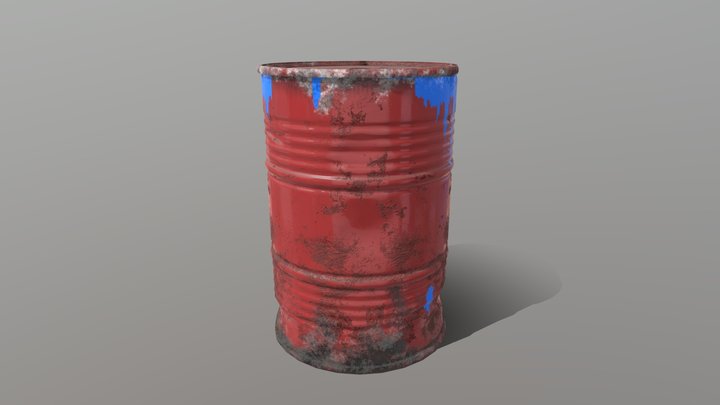 ACG Barrel Final 3D Model