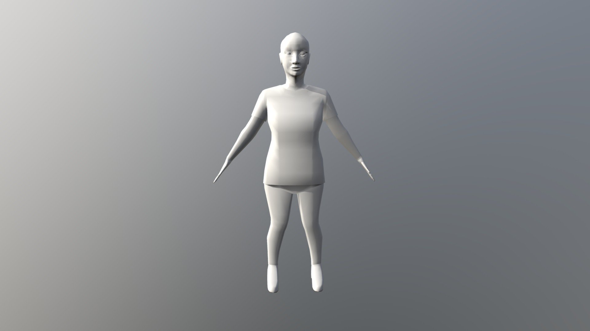 Character Model Full Body
