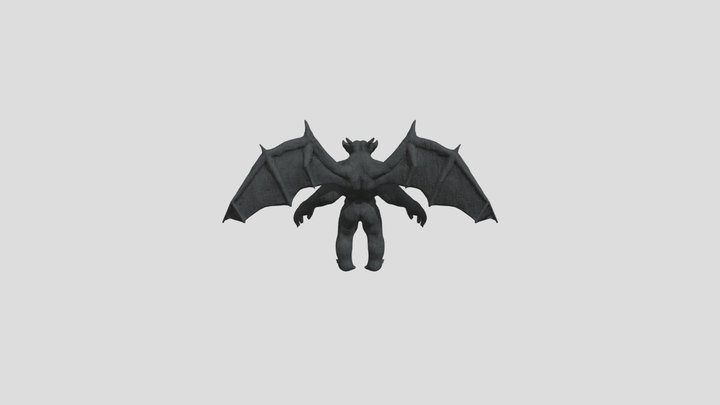 Gargoyle Demon 3D Model