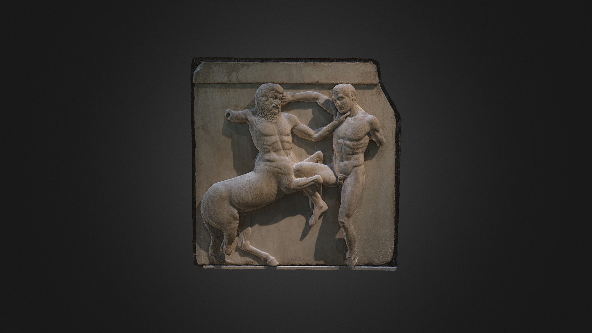 Parthenon, South Metope XXXI (BM 1816,0610.15)