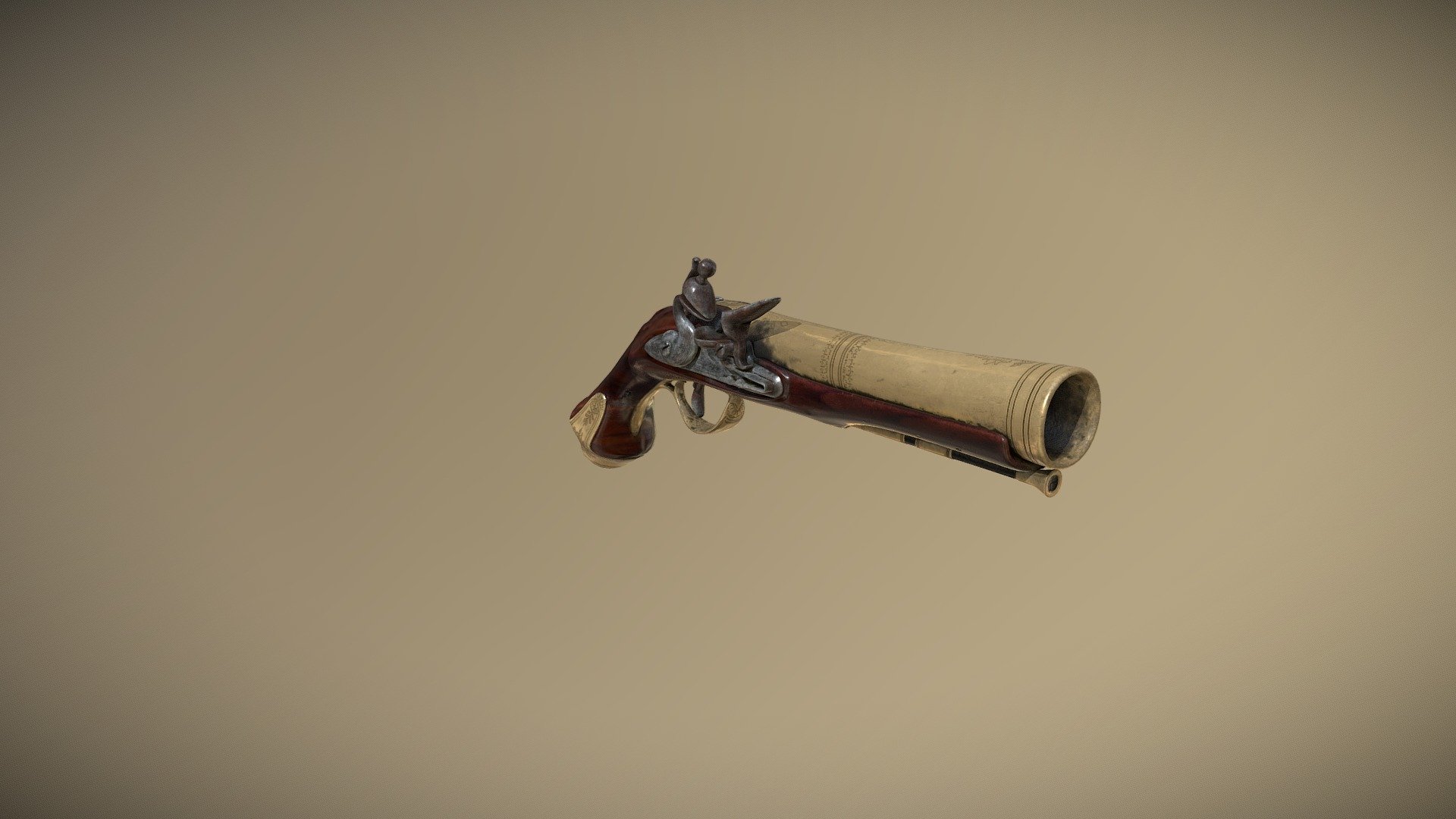Blunderbuss - 3D model by ssteve21 [07e21a0] - Sketchfab