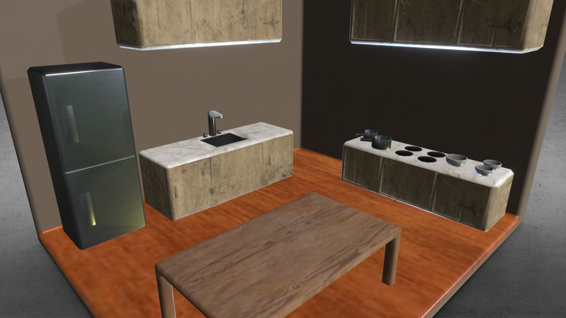 Kitchen — Sketchfab embed 3D viewer