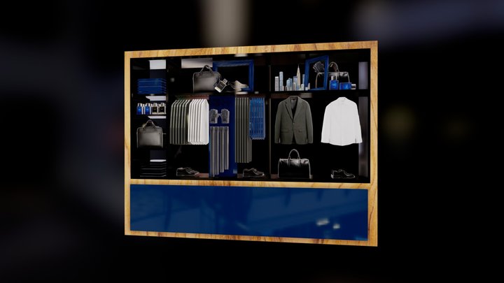 Planograma 3d para ZARA
