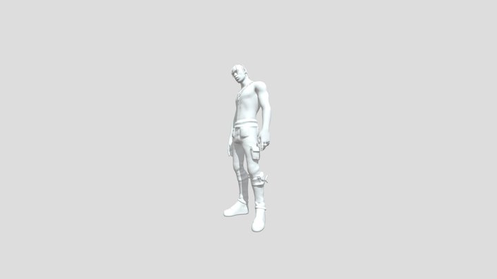 travis-scott-fortnite-skin 3D Model