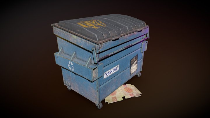 Dumpster 3D Model