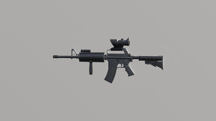 M16 3D Model
