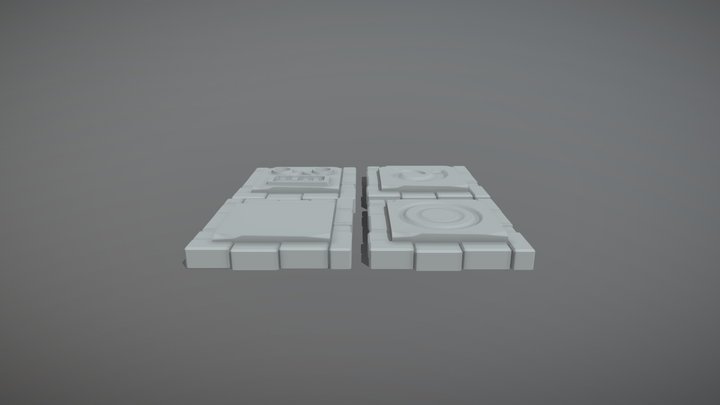 Pressure Plates 3D Model