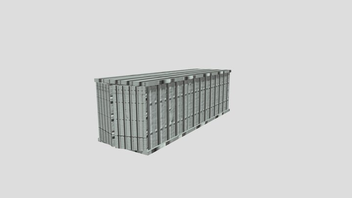 Storage Container 3D Model