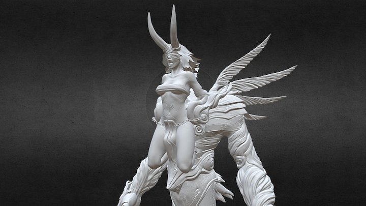 Dark Crystal Demon 3D Model