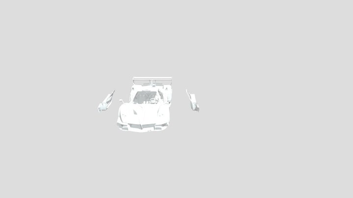 Zonda r 3D Model