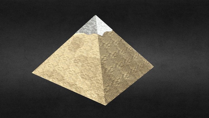 Egyptian Pyramid 3D Model