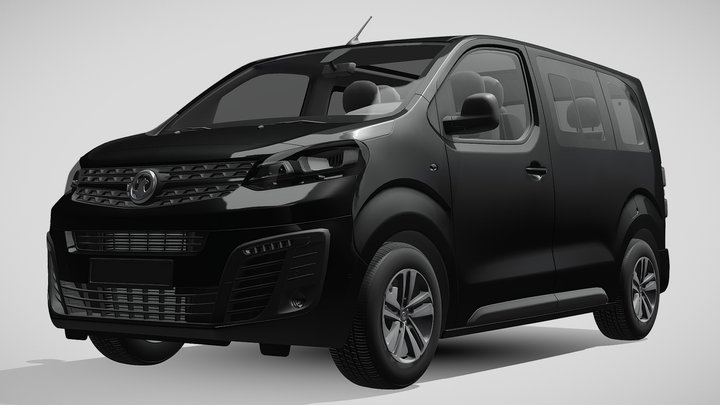 Vauxhall Zafira Life L1 2019 3D Model