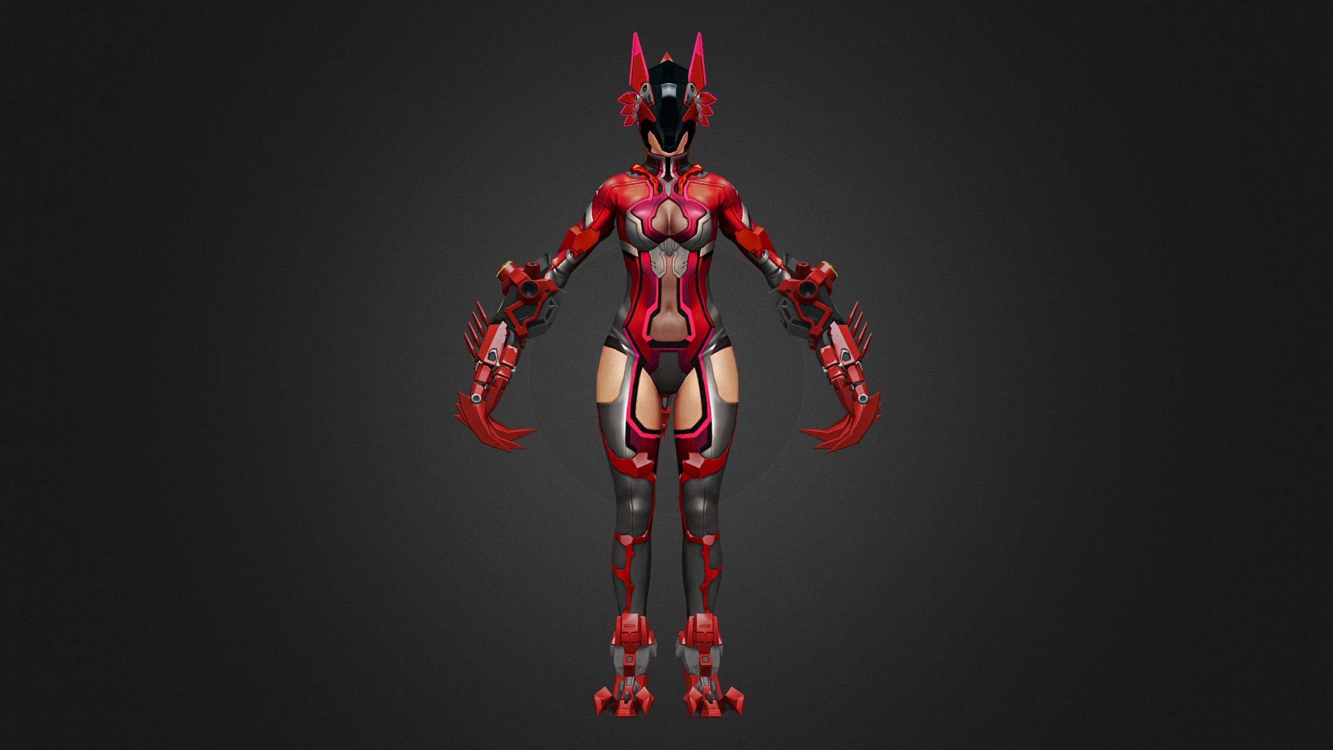 Caracin Wolf - 3D model by Dimac [07eb2c0] - Sketchfab