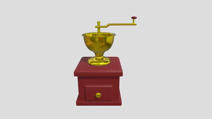manual coffee grinder – Modello 3D gratuito STL