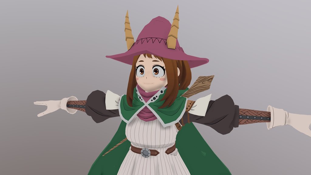 Witch Ochako Uraraka