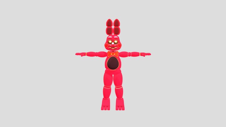 FNAF AR - Toy Bonnie System Error 3D Model