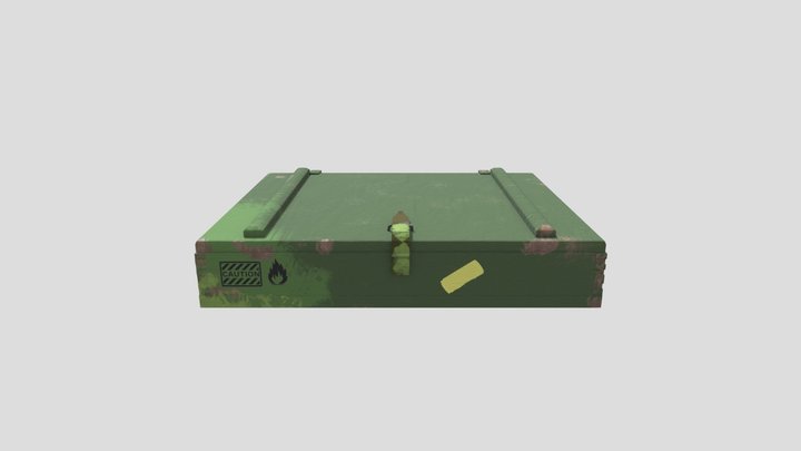 Ammo Crate 3D Model