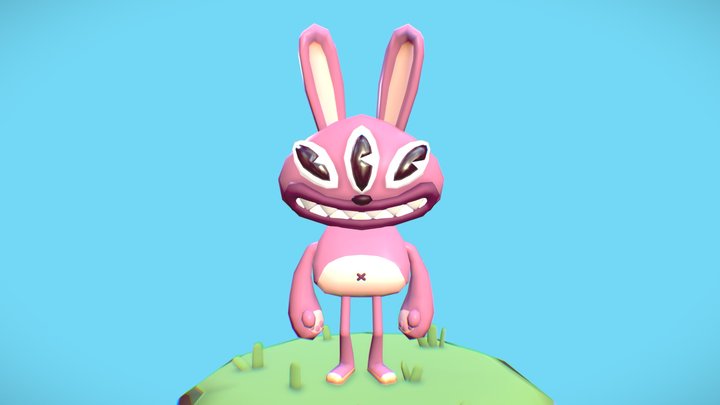 Funny bunny 3D Model