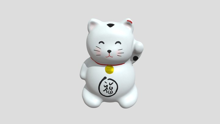 ManekiNeko 3D Model