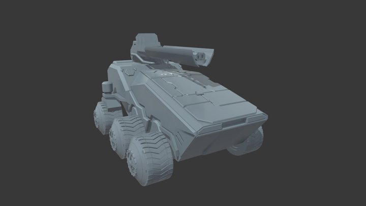 Tank 3D Model