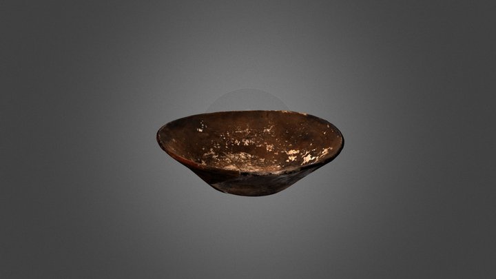 Reconstructed Pottery Bowl 3D Model