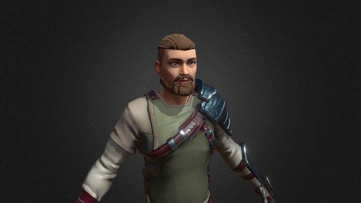 Rigged Male Character [Free] 3D Model