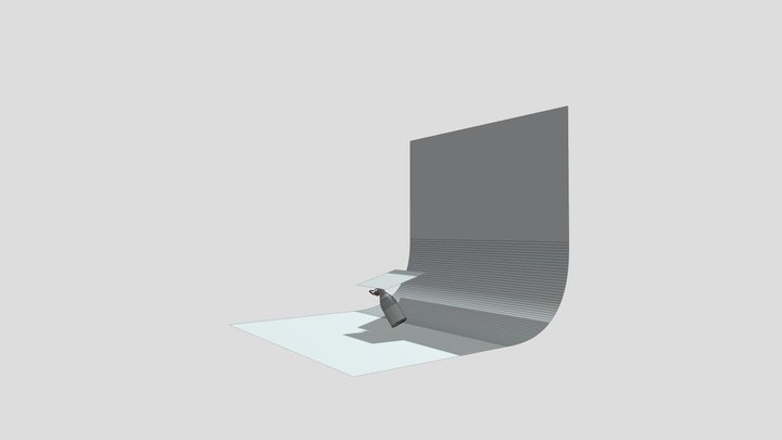 Glass Bottle 3D Model