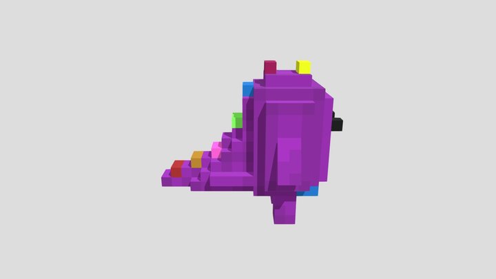 Cute little dinosaur 3D Model