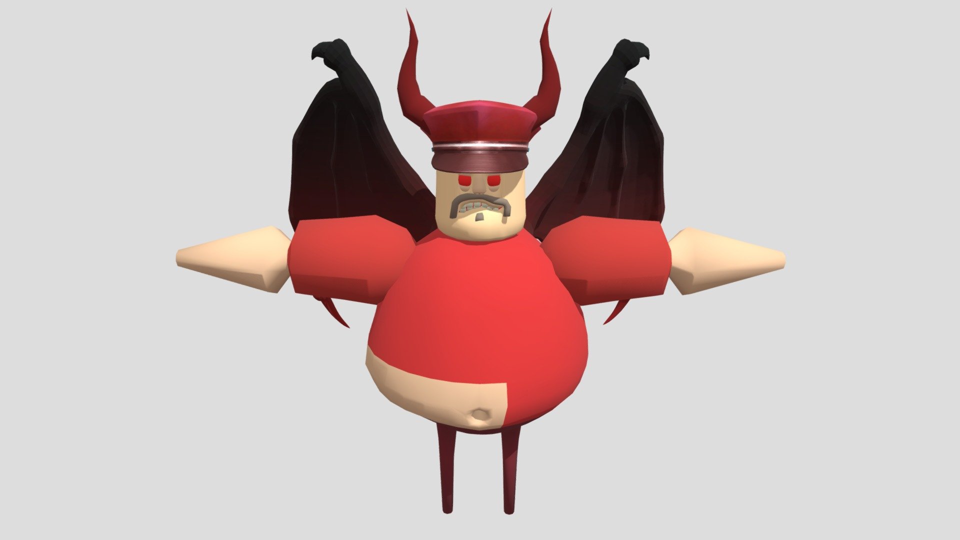 Demon Barry (Barry's Prison) - Download Free 3D model by MegaZinji