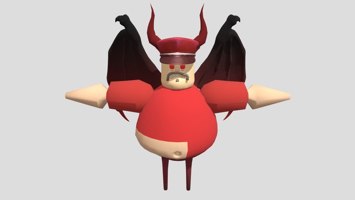 Demon Barry (Barry's Prison) 3D Model