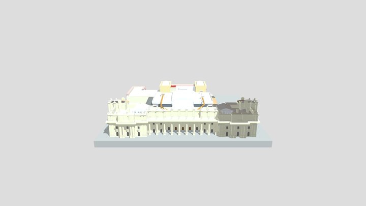 Parliament of Victoria, Melbourne 3D Model