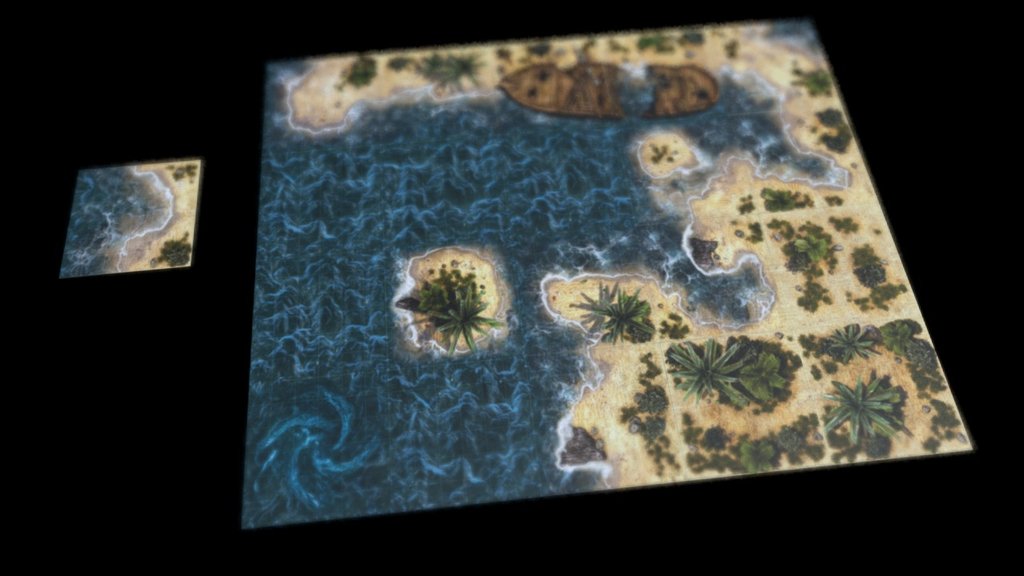 Tropical Islands - Tabletop RPG Tiles - 3D model by Black Scrolls Games ...