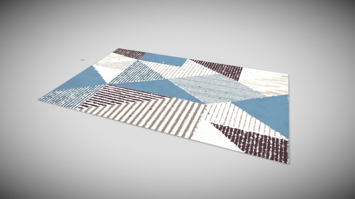 Stylized Carpet 3D Model