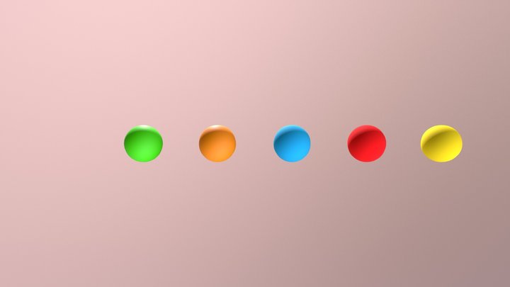 Balls 3D Model