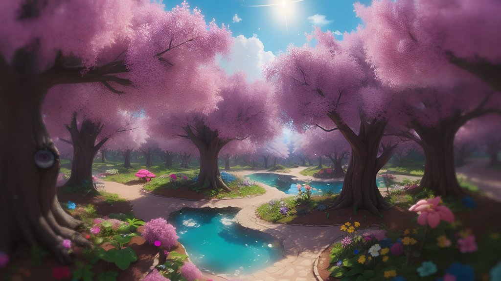 FREE - SkyBox Fairy Forest Day