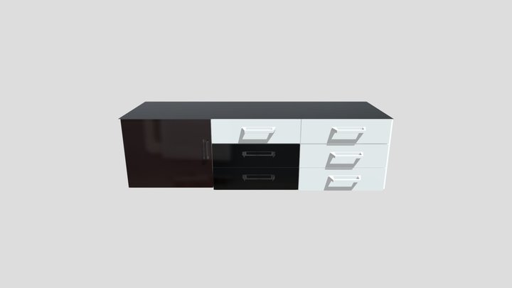kitchen Dower Model 3D Model