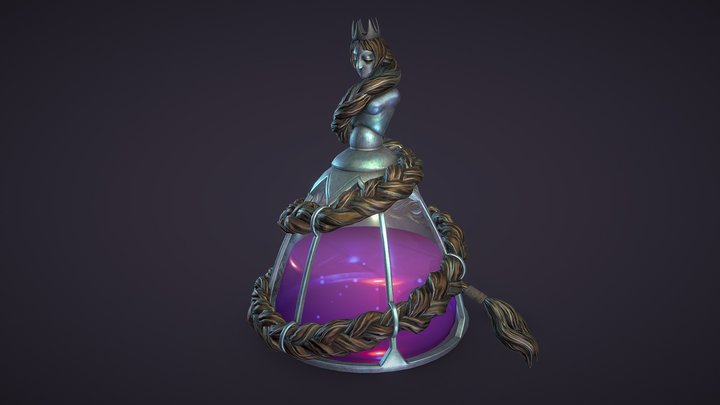 Potion Bottle 3D Model