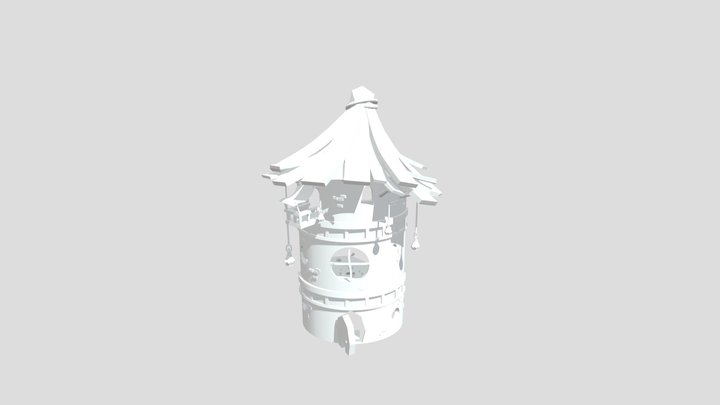 Wizard House 3D Model