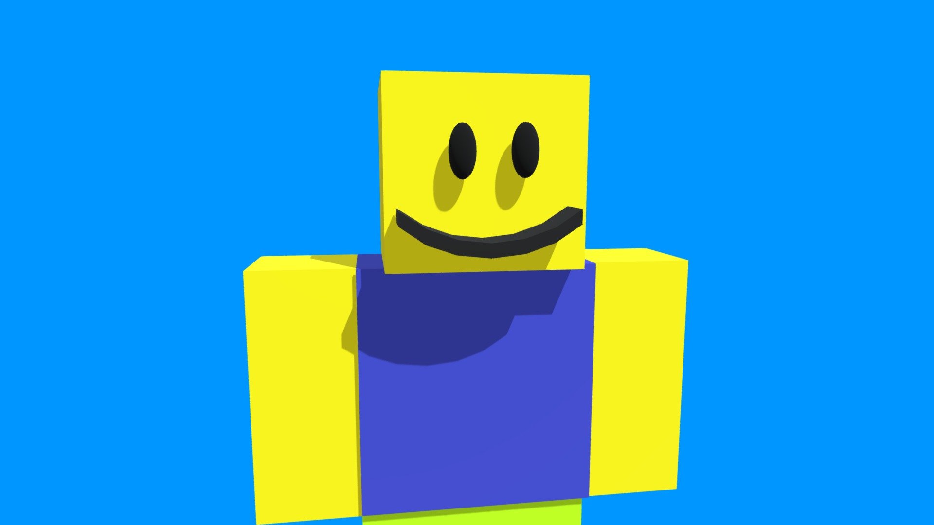 ROBLOX Noob - Download Free 3D model by remaster2011 (@remaster2011)  [9e65ae8]