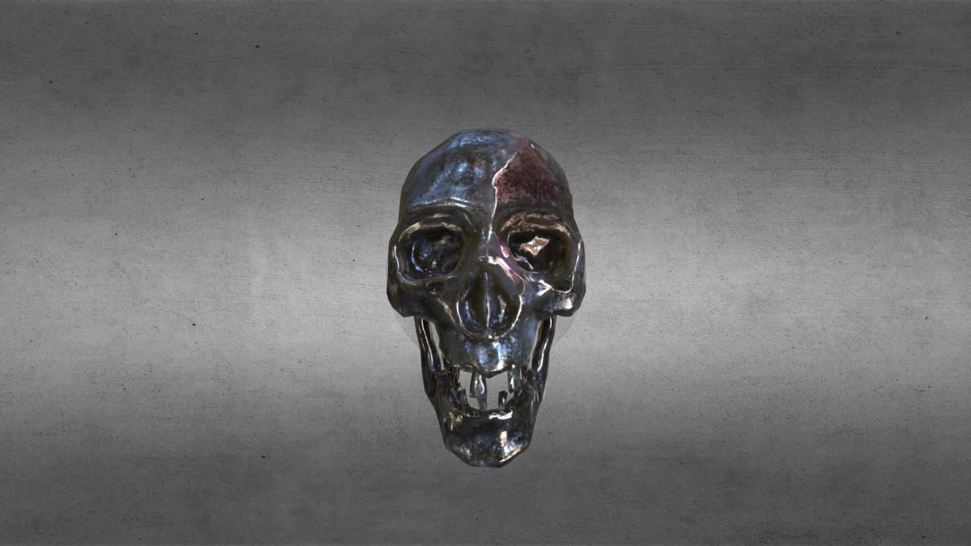 rusty skull (first piece test)