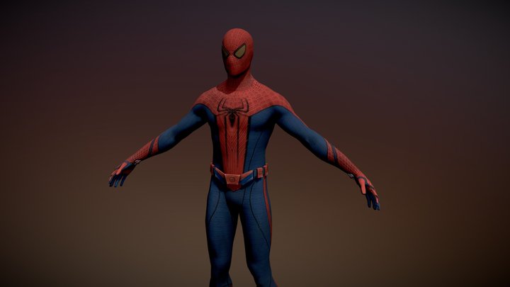 Andrew Garfield Amazing Spider-Man – Modello 3D gratuito STL
